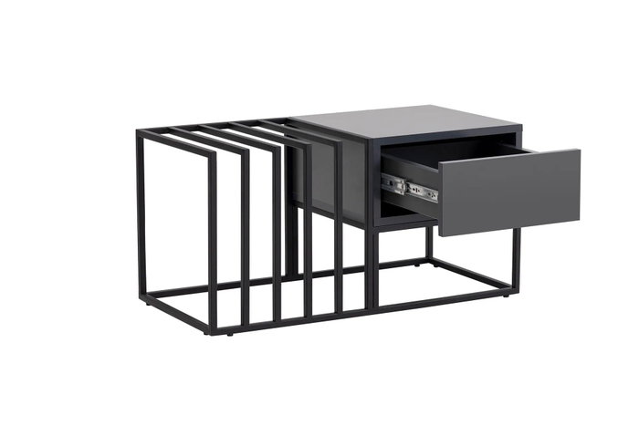 Hanah Home Mesa de centro Charlotte - Negro